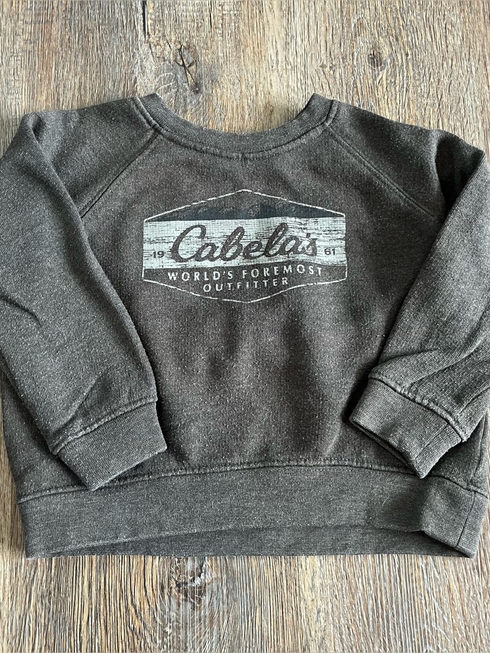 Baby Cabelas Crewneck Sweatshirt - GUC - Size 18 months